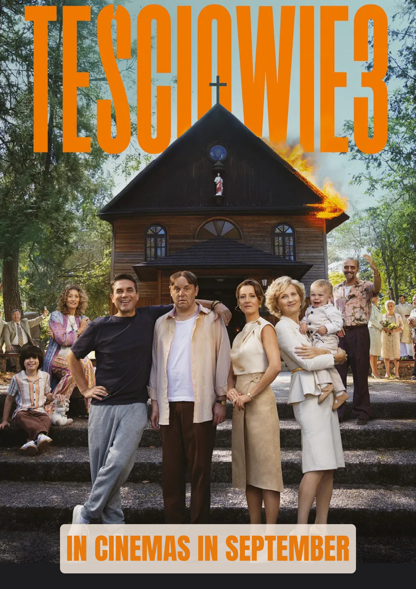 Filmplakat des Titels „TESCIOWIE 3”