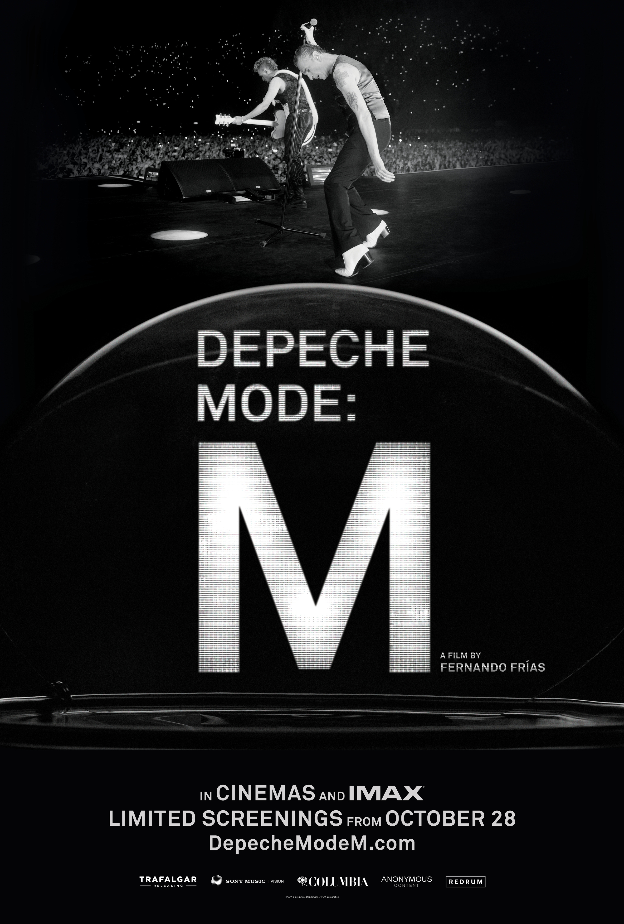 Filmplakat des Titels „DEPECHE MODE: M”