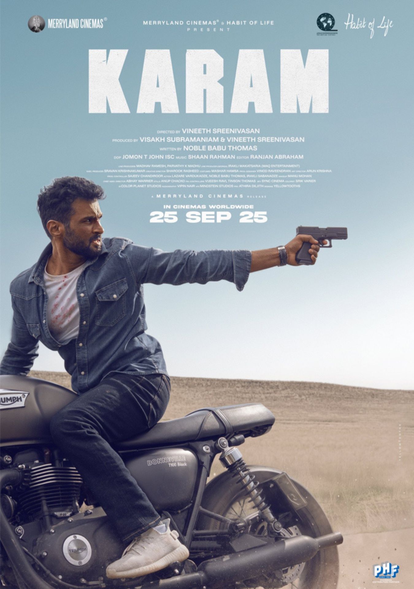 Filmplakat des Titels „KARAM”