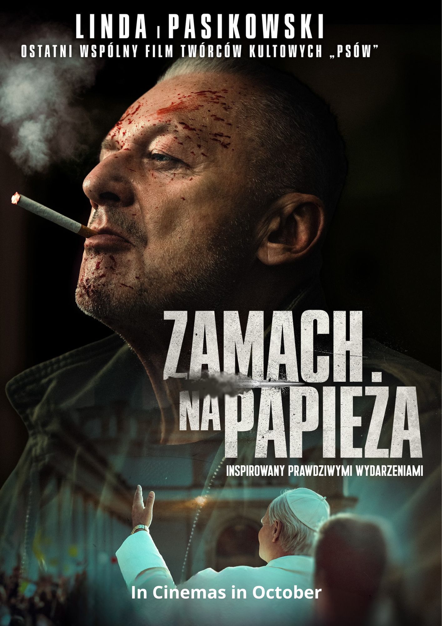 Filmplakat des Titels „ZAMACH NA PAPIEZA”