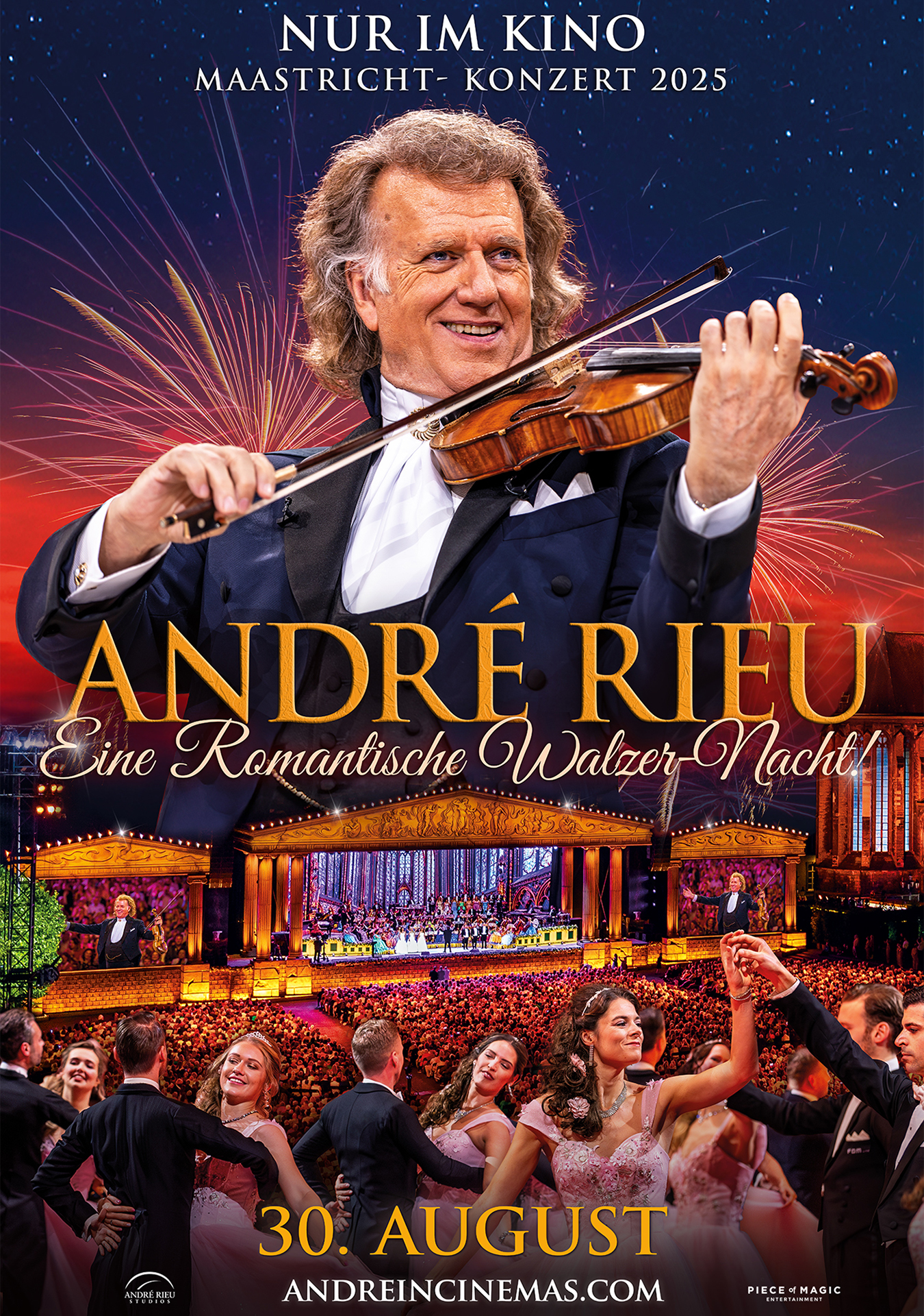 André Rieus Maastricht-Konzert 2025: Eine romantische Walzer-Nacht!