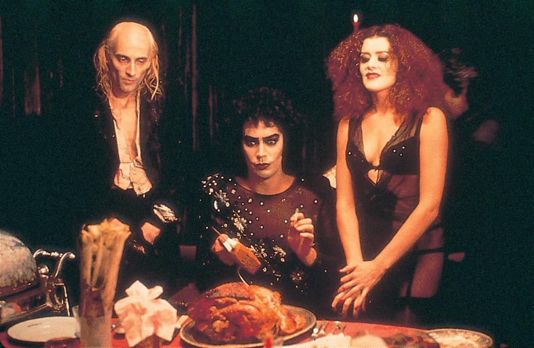 Szene aus dem Film „THE ROCKY HORROR PICTURE SHOW”