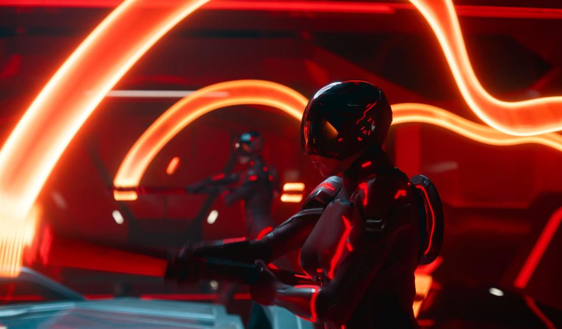 Szene aus dem Film „TRON: ARES”