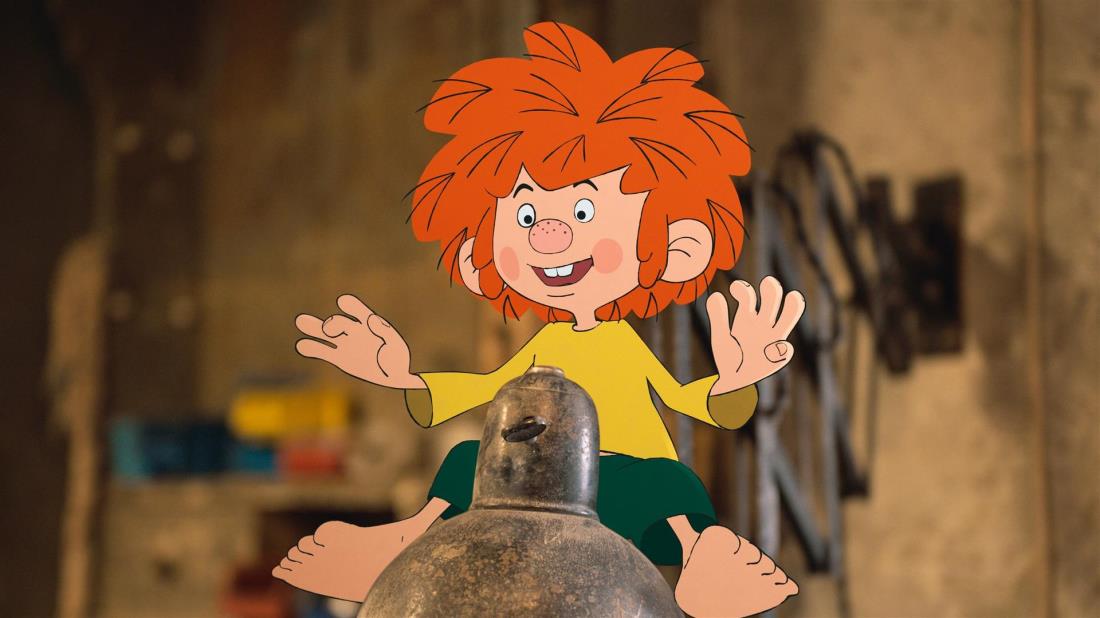 Szene aus dem Film „PUMUCKL UND DAS GROßE MISSVERSTÄNDNIS”