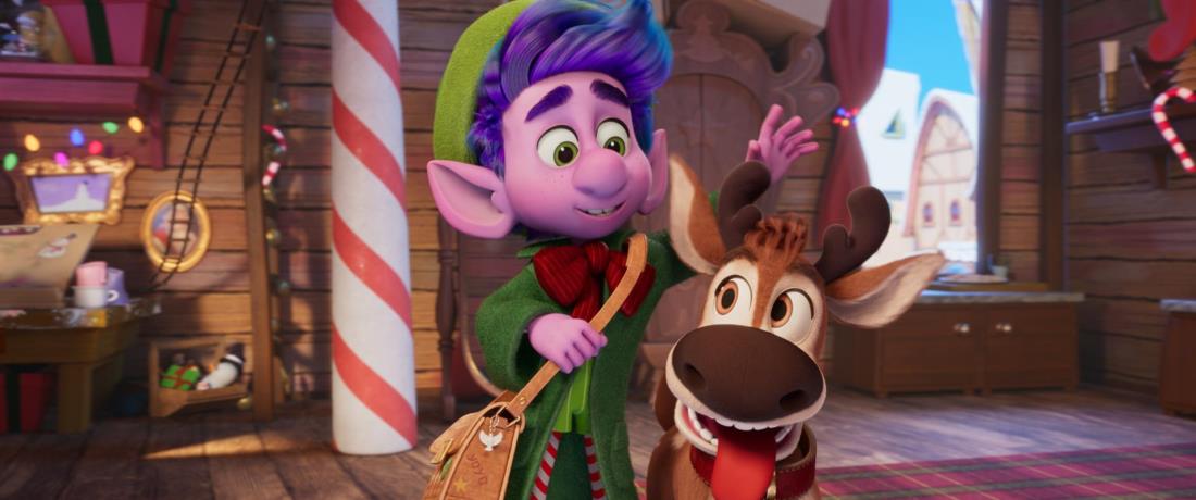 Szene aus dem Film „MISSION SANTA - EIN ELF RETTET WEIHNACHTEN”