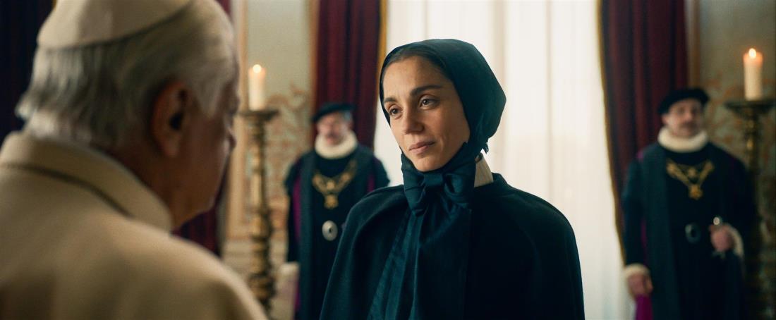 Szene aus dem Film „DIE GESANDTE DES PAPSTES”