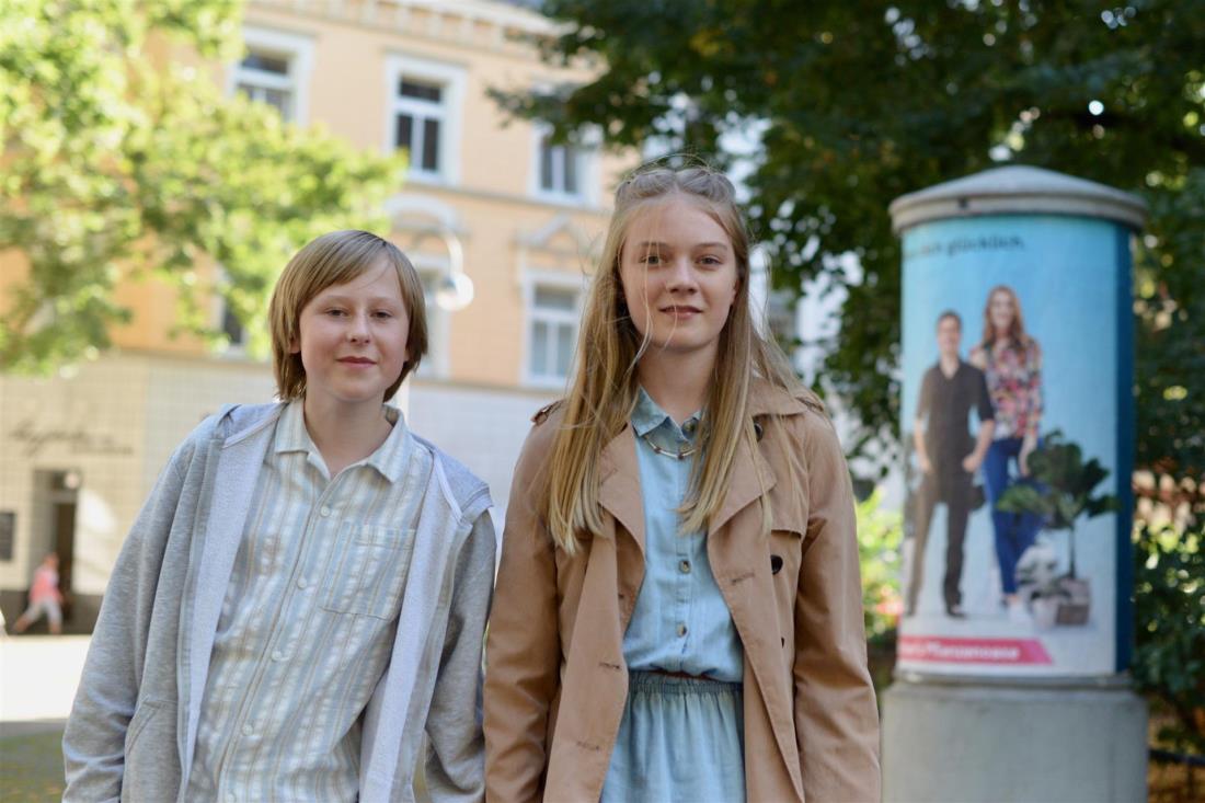 Szene aus dem Film „AB MORGEN BIN ICH MUTIG”