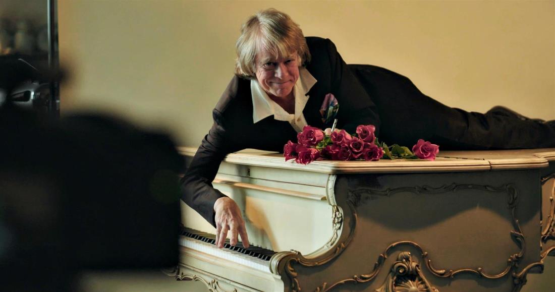 Szene aus dem Film „DER KLIMPERCLOWN”